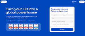 landing page